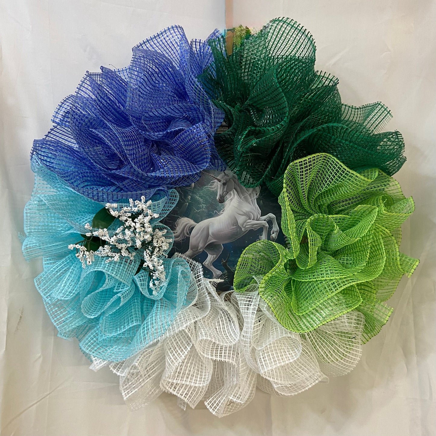 “Magical Pride” Unicorn Wreath