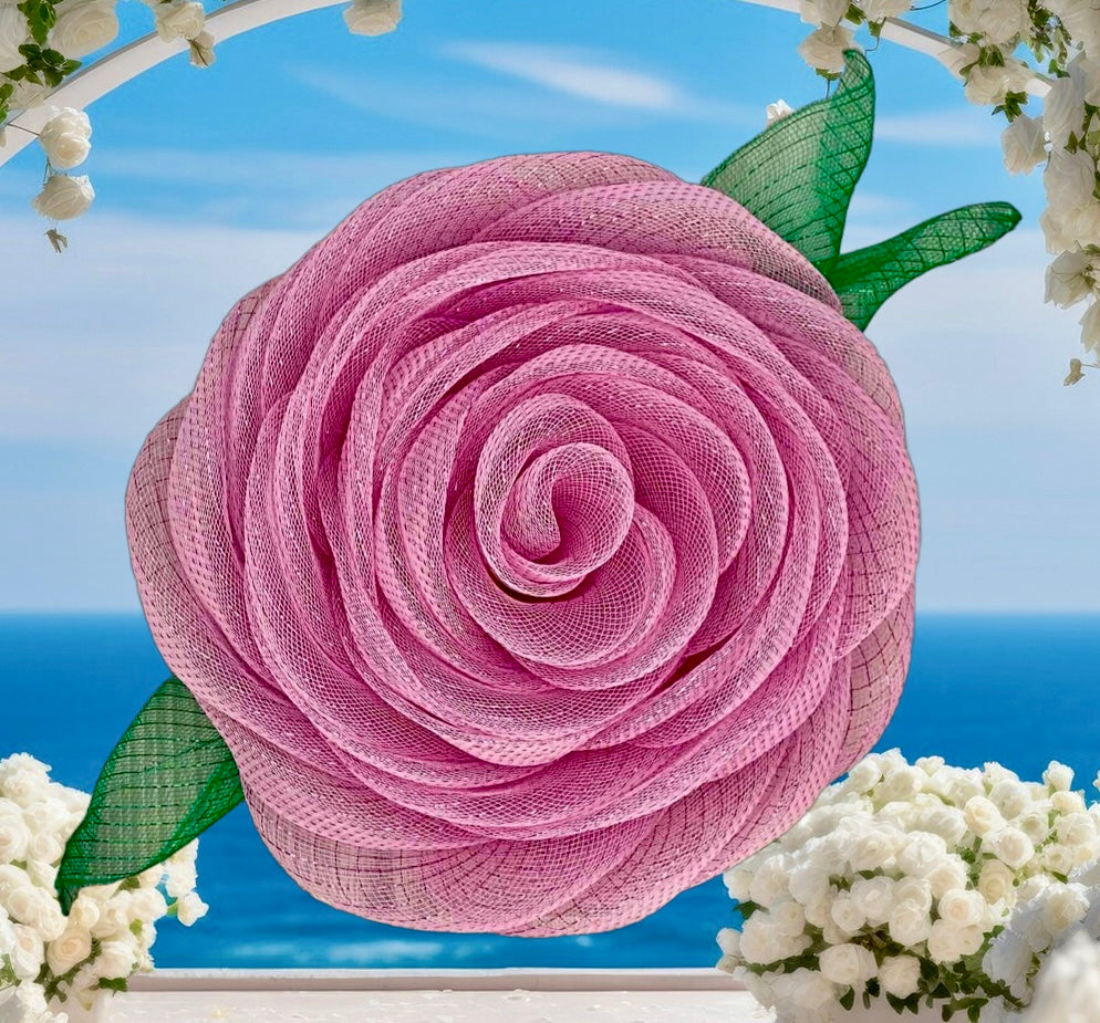 Blush Bloom Wreath – 24” Summer Rose with Free Shipping