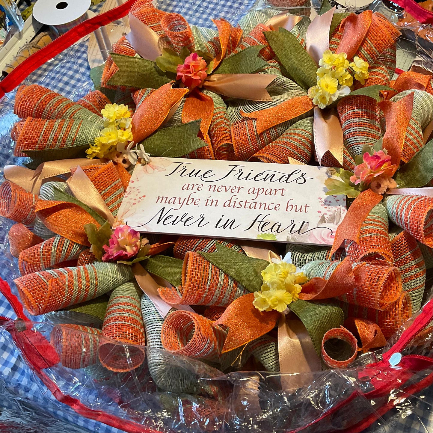 Never in Heart – Custom Friendship Wreath