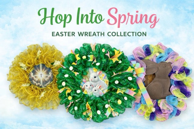 Hop Into Spring - Easter Wreath Collection