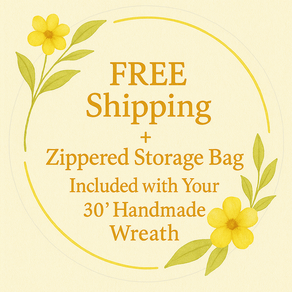 Ladybug Picnic Wreath – 30” Summer Charm with Free Shipping